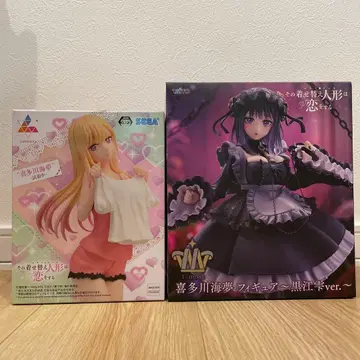 그 비스크돌은 사랑에 빠지다 키타가와 마린 피규어 쿠로에 시즈쿠 시착 중