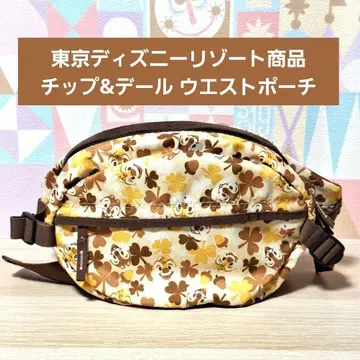 도쿄 디즈니 리조트 칩 & 데일 웨스트 파우치