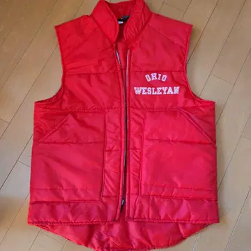 골동품 Champion OHIO WESLEYAN 베스트 S사이즈