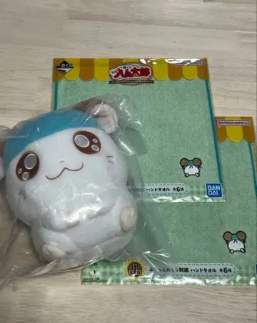 1번 복권 꼬마햄찌 햄스터즈 카부루군 세트 E상 J상