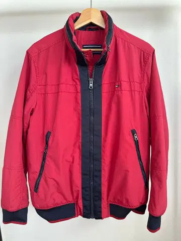 [ 가격 인하 ] TOMMY HILFIGER 봄버 자켓 남성용 L 사이즈