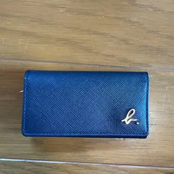 네이비 합성 피혁 키케이스