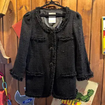 snidel 노카라 블랙 자켓