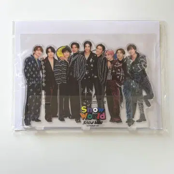 미개봉 SnowMan SnowWorld 집합 아크릴 스탠드 아크스타