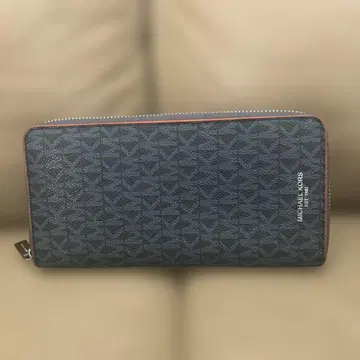 MICHAEL KORS 네이비 장지갑