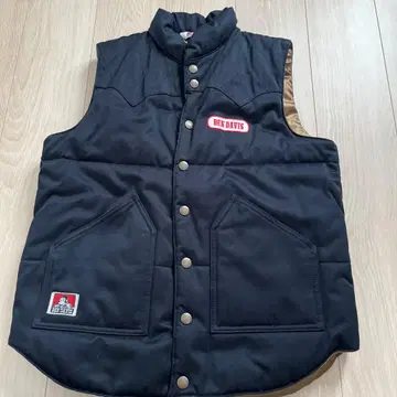 벤 데이비스 블랙 퀼팅 베스트