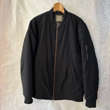 블랙 MA-1 플라이트 자켓