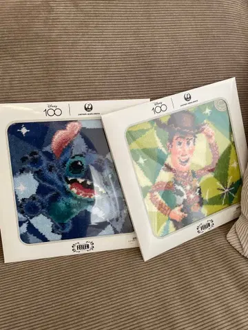 페이러 손수건 우디 스티치 Disney