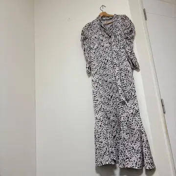 SNIDEL 꽃무늬 롱 드레스