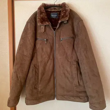 THORNTON 플리스 자켓 브라운