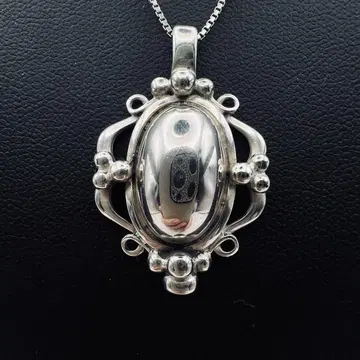 조지 젠슨 1989 이어 헤리티지 펜던트 탑 목걸이