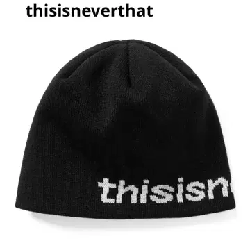 thisisneverthat 비니 니트 캡 블랙 네바자