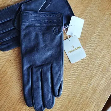 트루사르디 가죽 양가죽 장갑 그로브 블랙