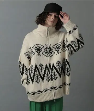 HARE 노르딕 코위찬 니트