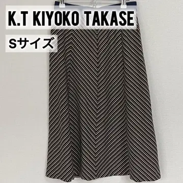 K.T 스커트 플레어 스커트 A라인 브라운 파랑 가을 겨울 롱