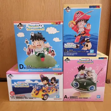 드래곤볼 제일복권 A상 B상 D상 라스트원상 피규어 4점 세트