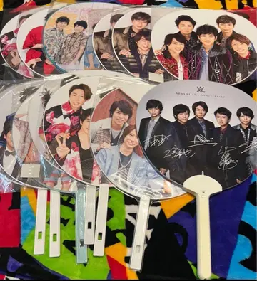 아라시 카우콘 아라시 페스티벌 2013 집합 개인 부채 미니 부채