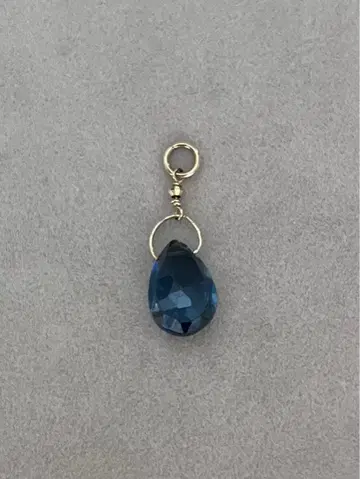 agete 아가트 참 k10 런던 블루 토파즈