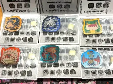 [낱개 판매 불가] 몬스터 헌터 캐릭터 마그넷 6종류