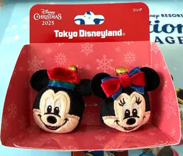 디즈니 크리스마스 2025 미키 미니 반지
