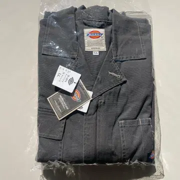 Dickies 그레이 오버롤 LL 사이즈 1874