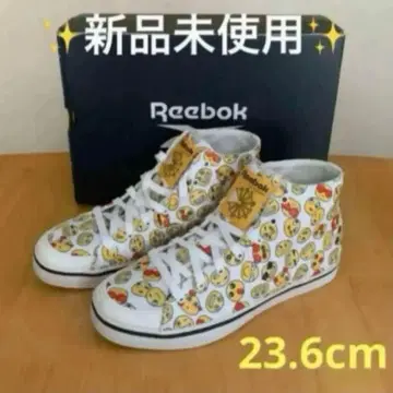 미사용 새상품 리복 스니커즈 베를린 화이트 스마일 (23.6cm)