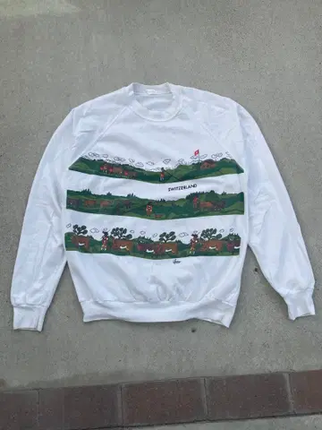 80s 맨투맨 래글런 맨투맨 구제 의류 빈티지