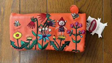 올레볼레 브라 알베로베로 캐릭터 자수 장지갑