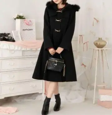 인조 모피 더플 코트 apresjour ZOZOTOWN 한정판 아이템