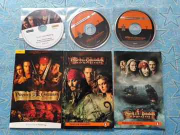 외국도서 CD 포함 파이리츠 오브 카리비안 다독 펭귄 리더스 레어