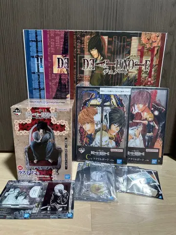 제일복권 데스노트 라스트 원상 L 피규어 기타 증정품