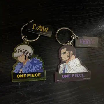 원피스 아크릴 키링 2세트
