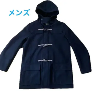 BACK NUMBER 백넘버 더플 코트 S 남성용 블랙 자켓