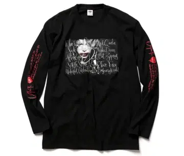 HYDE ZOZOTOWN 한정판 롱 슬리브 T셔츠 ANTI