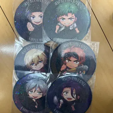 휴먼 버그 대학 키라키라 홀로그램 코스터 묶음 판매 6장 세트