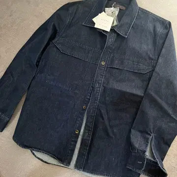 SENSEOFPLACE 인디고 L 사이즈 긴팔 데님 셔츠 어반 리서치