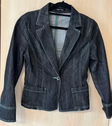 TRANS WORK 트랜스워크 데님 테일러드 자켓 42