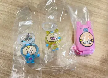 애니메이션 캐릭터 키링 3개 세트