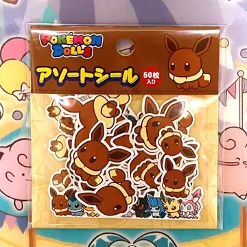 포켓몬 이브이 모듬 씰 플레이크 이브이 컬렉션 돌즈