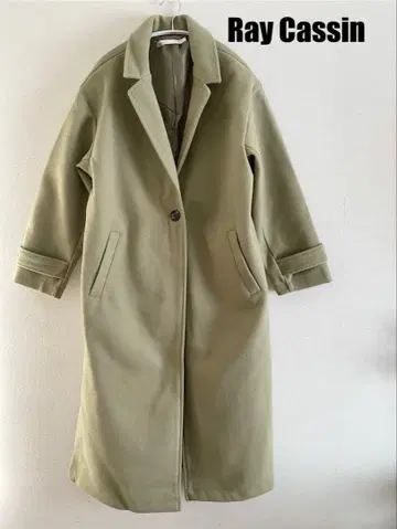 Ray Cassin 올리브 롱 코트