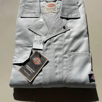 Dickies 워크 오버롤 LL 사이즈 라이트 그레이 1876