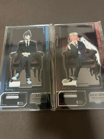 체인소 맨 팝업 스토어 한정판 굿즈 아크릴 스탠드