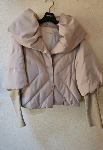 UNTITLED 베이지 다운 자켓 42