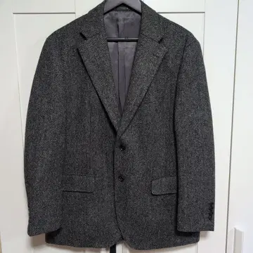 MACKINTOSH 헤링본 비즈니스 자켓 그레이