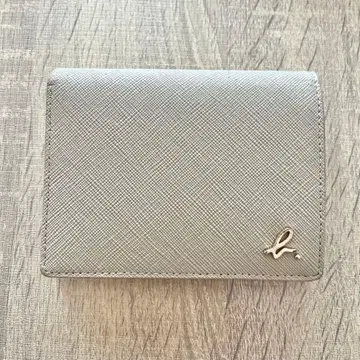 아네스베 접이식 지갑 베이지