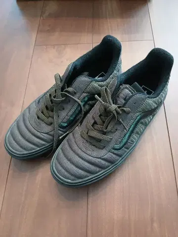 VANS V3838 WR 그레이/그린 스니커즈