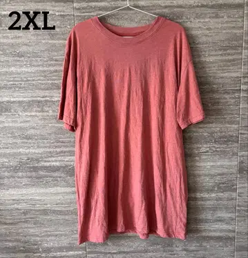 BRONXTON 홍차 T셔츠 US 구제 의류 빅 사이즈 새상품급