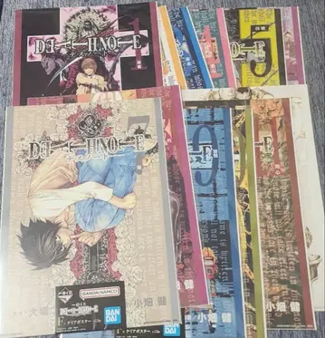 제일복권 DEATH NOTE F상 클리어 포스터 컴플리트