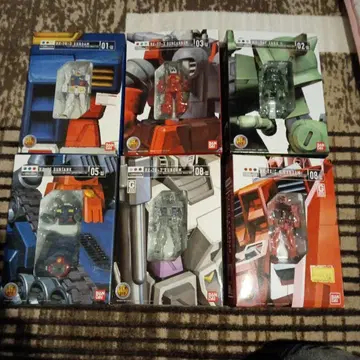 건담 피규어 6세트