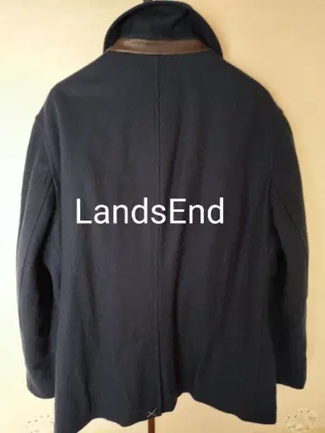 란즈엔 울 혼방 코트, 사이즈 2XL